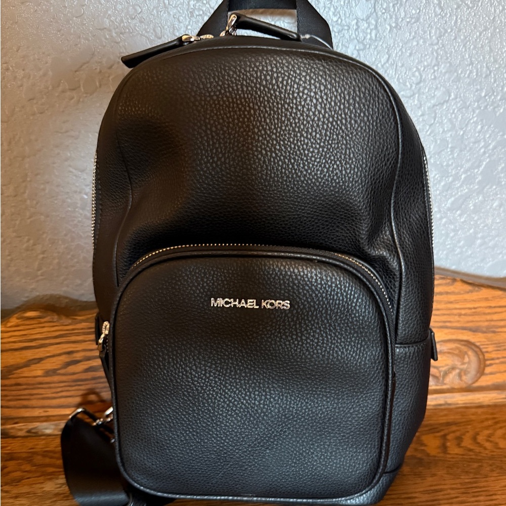 Michael Kors Black Men's Backpack